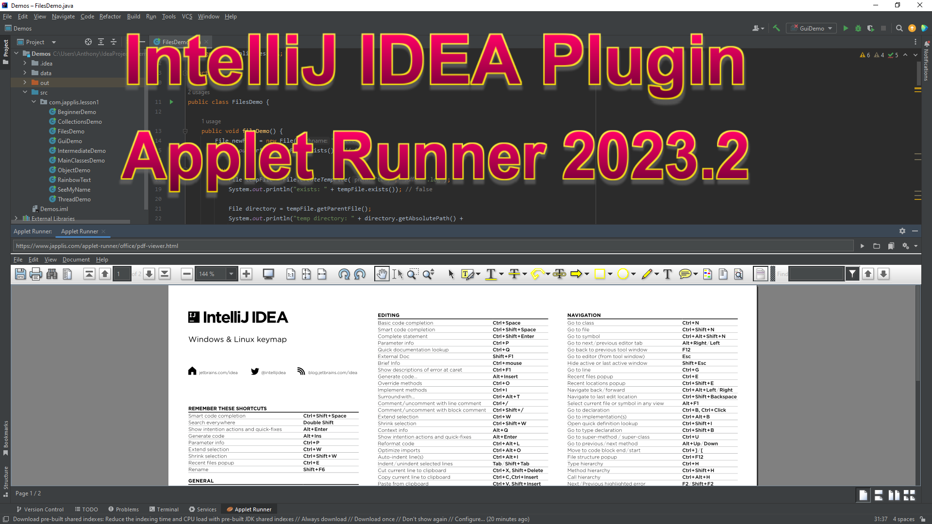 Run plugin